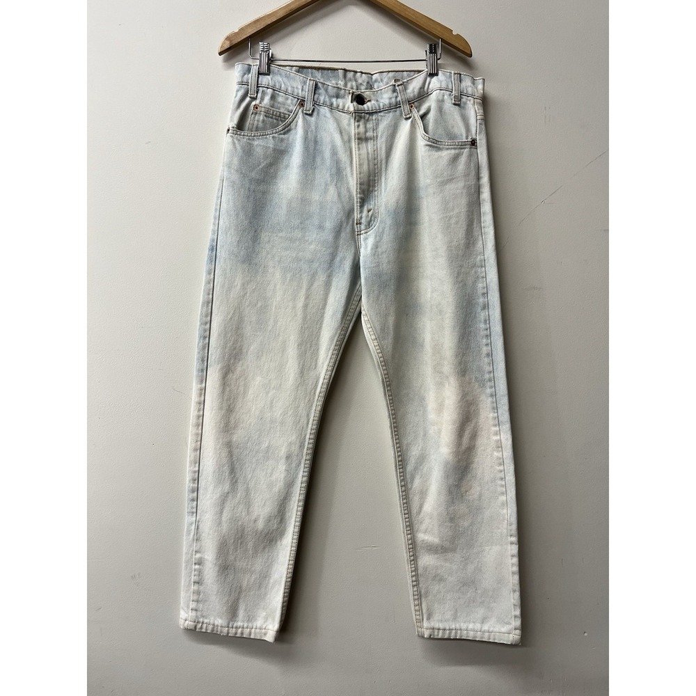 Vintage Levis Jeans Mens 36x30 Orange Tab 505 Faded Made in USA 90s